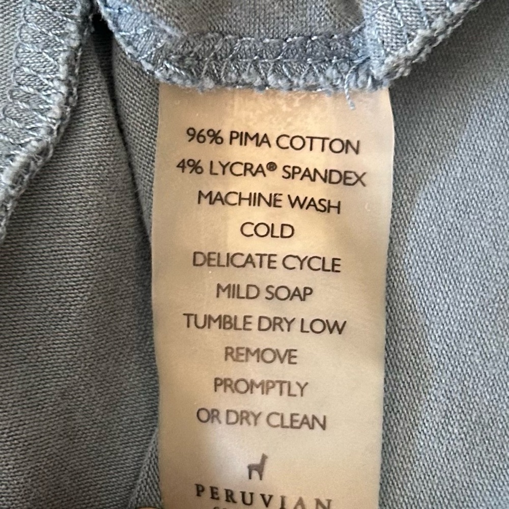 PERUVIAN CONNECTION Blue Turtleneck - image 4